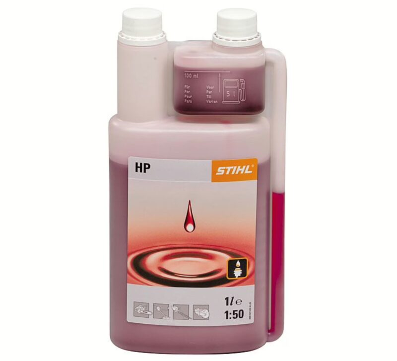 Olej do paliwa 1L z dozownikiem HP Czerwony