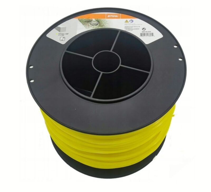 Żyłka kwadratowa 3 mm x 162 m żółta