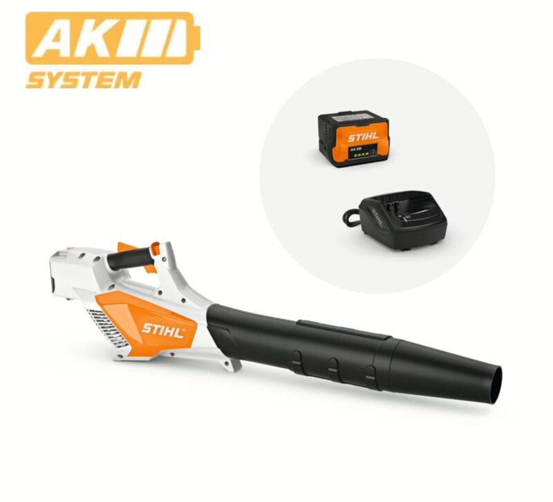 STIHL BGA 57  Dmuchawa akumulatorowa, zestaw akumulator AK 20, ładowarka AL 101