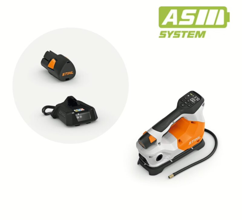 STIHL KOA 20.0 Sprężarka akumulatorowa zestaw akumulator AS2 , ładowarka AL 101