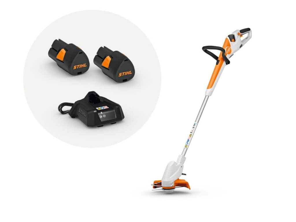 STIHL FSA 30 Kosa Akumulatorowa, zestaw akumulator 2x AS2, ładowarka AL1