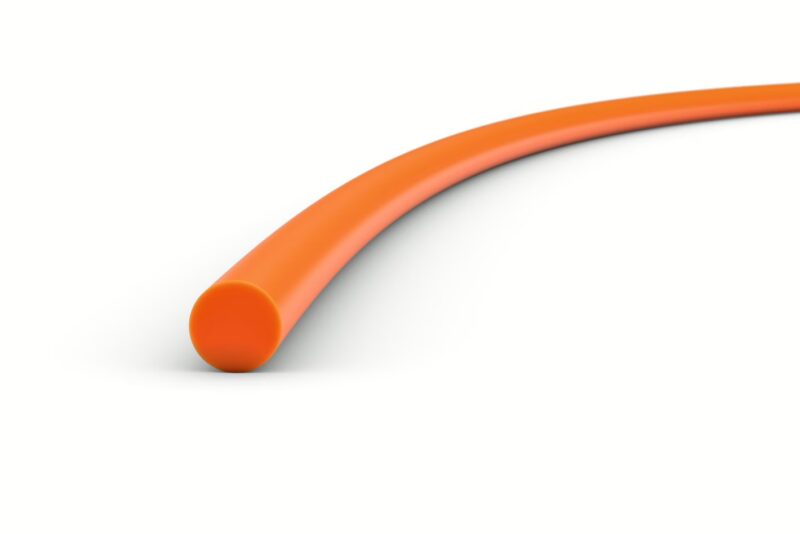 Żyłka okrągła 2,4mm x 83 m pomarańczowa