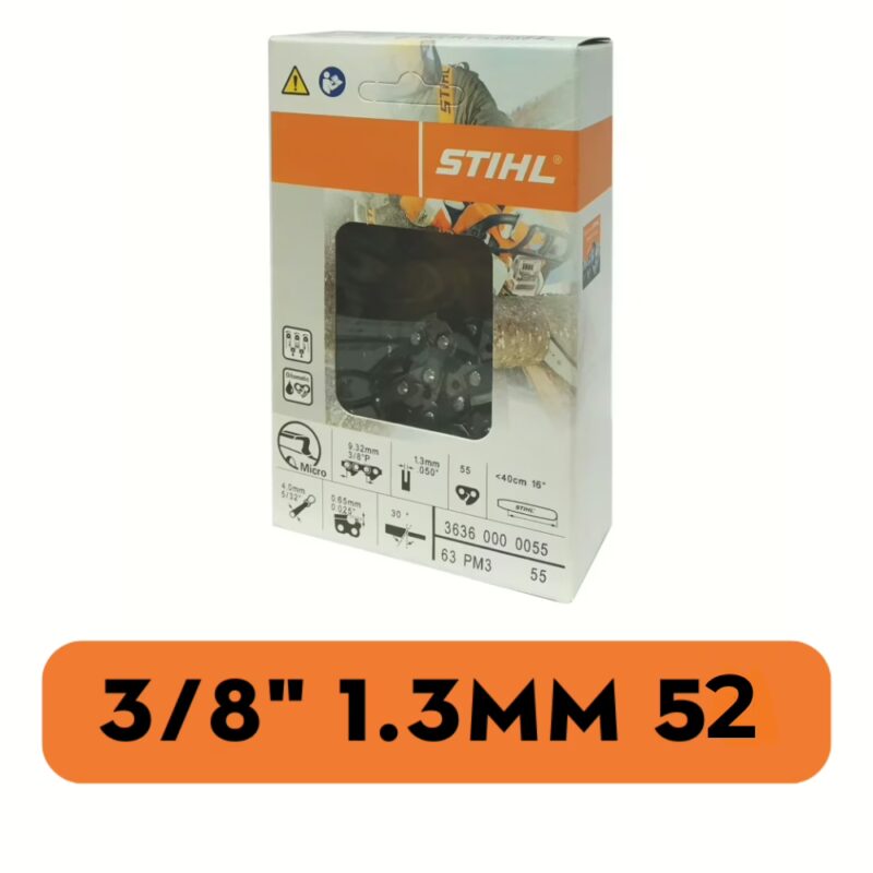 Łańcuch STIHL 1,3 3/8 Pico, 52 ogniwa, 26 z, na prowadnicę 35 cm, do innych marek