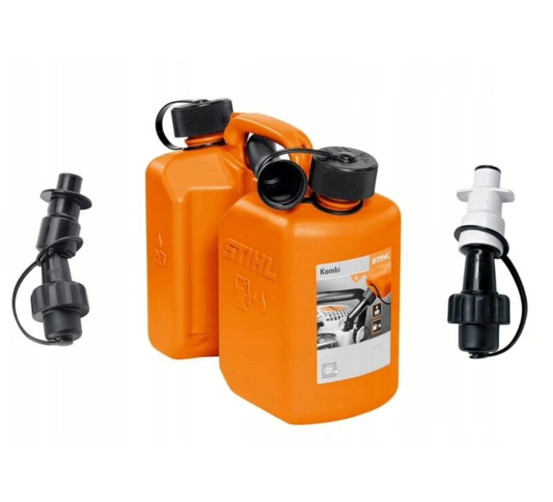 Zestaw Kanister Kombi Stihl Pomarańczowy  1,5L/3L + Systemy napełniania