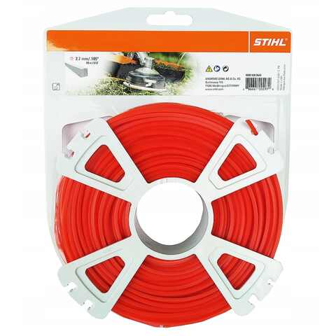 Żyłka STIHL Kwadratowa 2,7 mm x 65 m Czerwona
